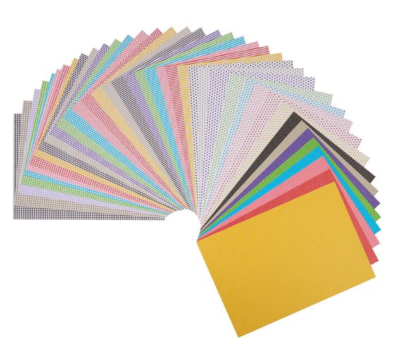 Photo cardboard block "Mini Designs", approx. 23 x 33 cm, 40 sheets