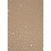 Natural cardboard "Stars" Gold