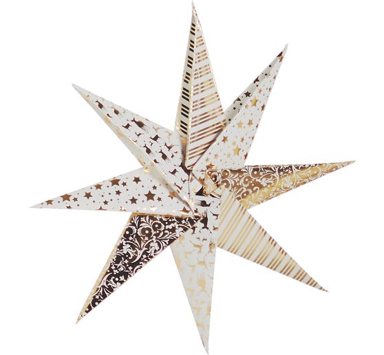 Folding paper "Golden X-Mas"