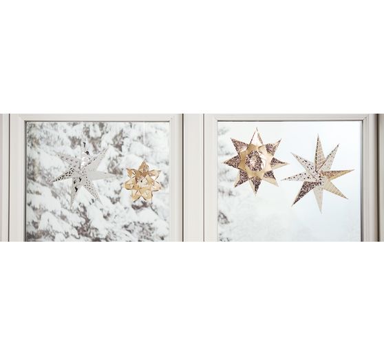 Folding paper "Golden X-Mas"