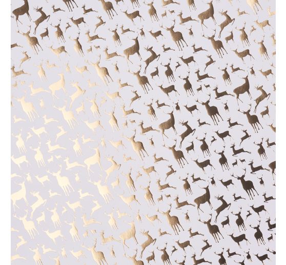 Folding paper "Golden X-Mas"