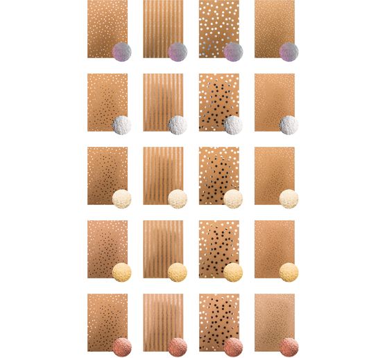 Motif block "Kraft Paper Hot Foil"