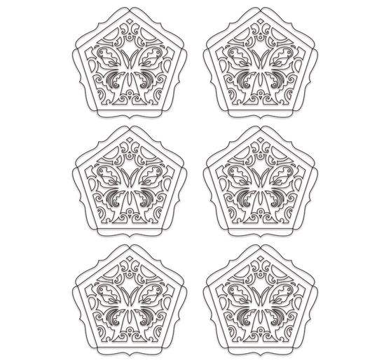 Palline di silhouette "Farfalle