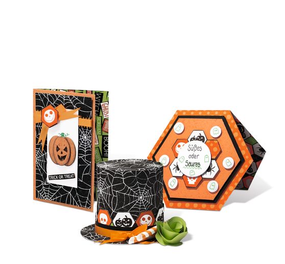 Halloween pumpkin photo box