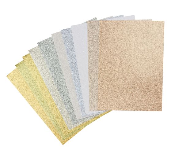 Glitter paper "Glamour Mix"