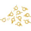 Spring fastener with Counter ring Gold coloured