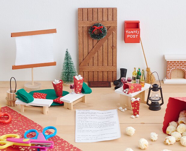 Tomte fa una serata al cinema