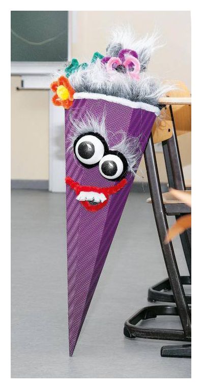 Bastel-Anleitung Schult&uuml;te: "Lieber Freak"