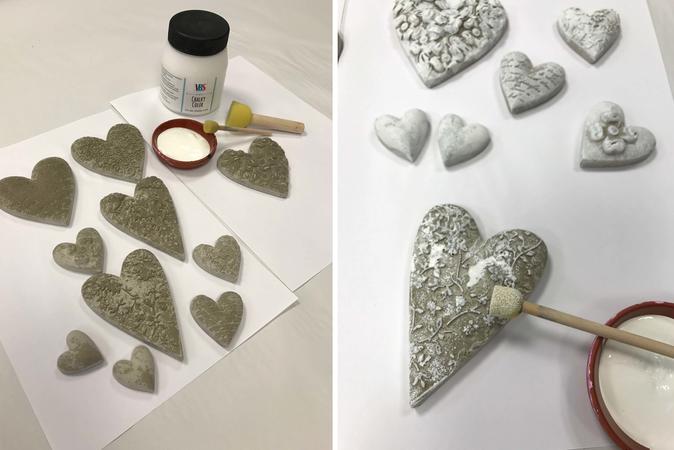 Terrakotta-Topf: Gießlinge verschönern