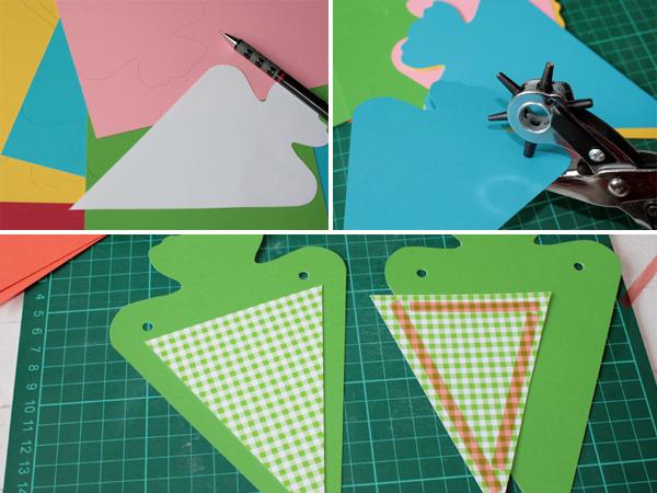 Einschulung Wimpelkette basteln