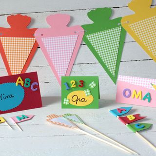 Einschulung zur Dekoration - unser Resultat